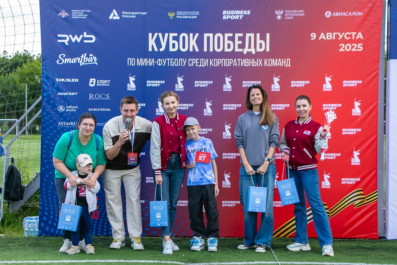 Бренды R.O.C.S. и IVOMED поддержали корпоративный дух и здоровые традиции на «Кубке Победы»